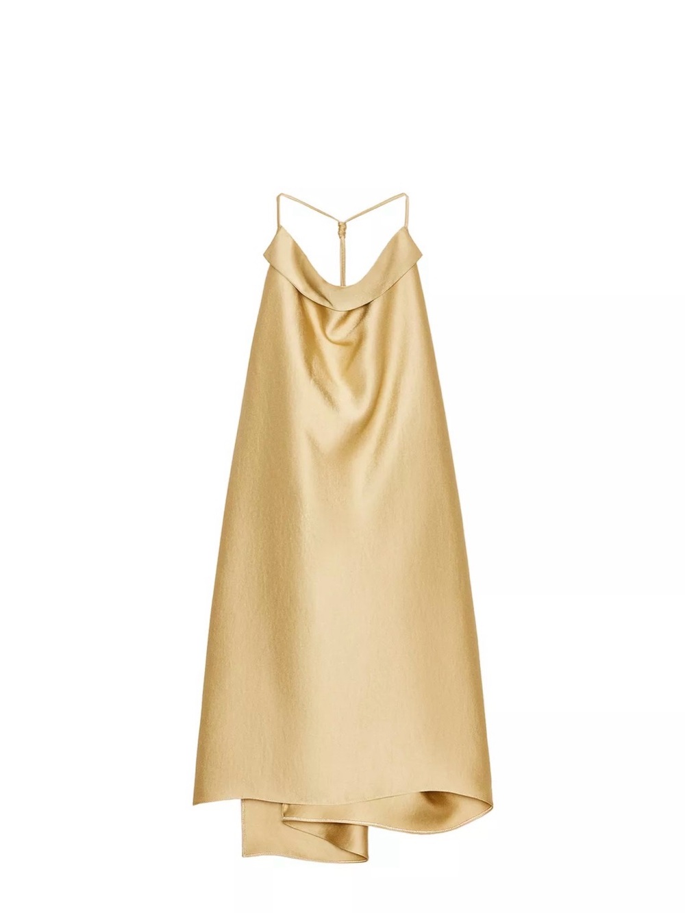 Zara golden top